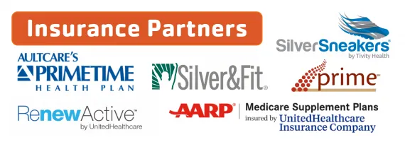 Insurance Partners - SilverSneakers, PrimeTime, Silver&Fit, Prime, RenewActive, AARP